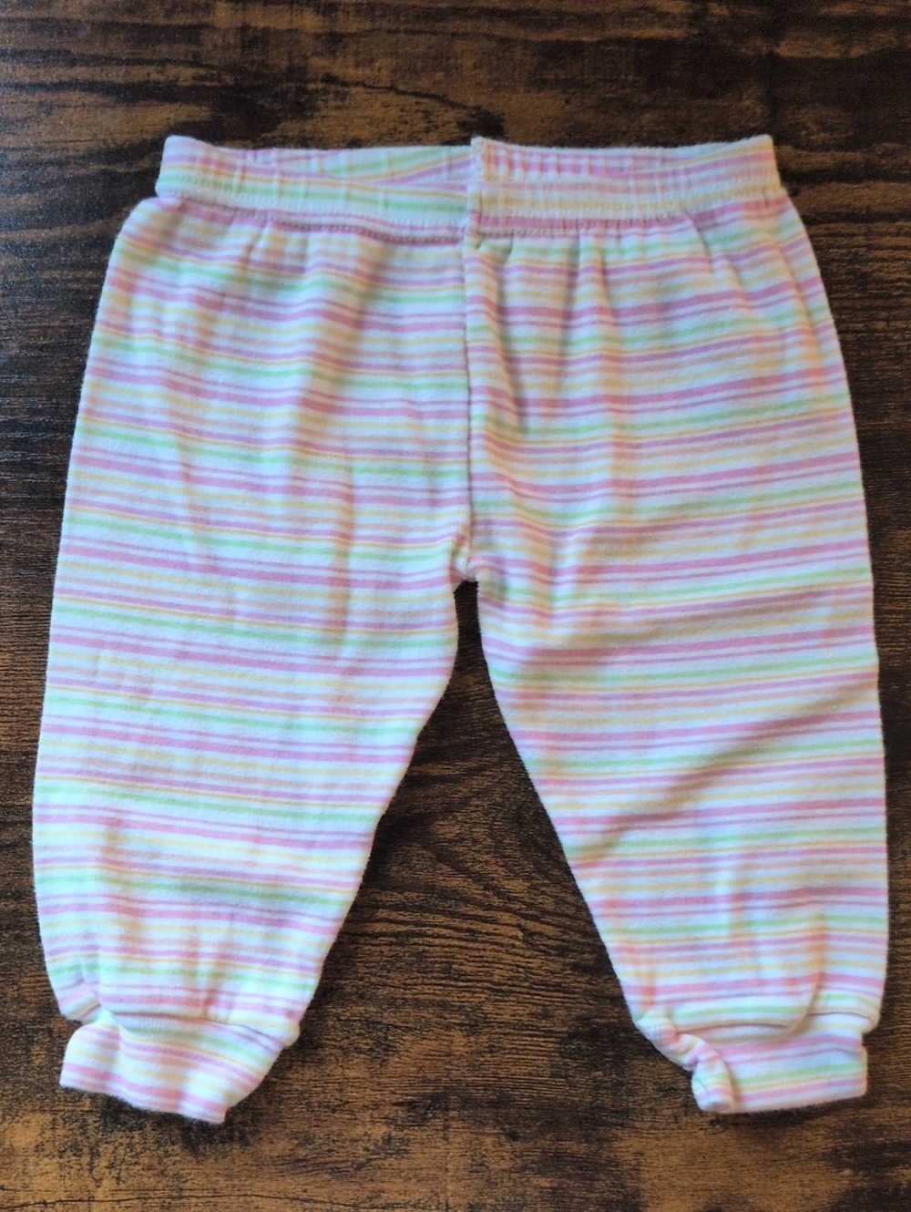 5/$25 Baby Own Multicolor Pastel Baby Pants 3M
